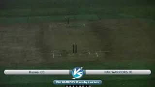 Huawei CC vs Pak Warriors XI  ASN Sports Academy T20 RCL2024  Dubai  UAE01  MCC Cricket Groun [upl. by Claudio]