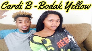 Cardi B  Bodak Yellow Music Video Reaction [upl. by Anhaj]