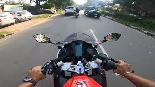 2024 Tvs Apache RR 310 Test ride review Rocket बना दिया TVS ने vroomvroommj 2024bikes [upl. by Yuhas]