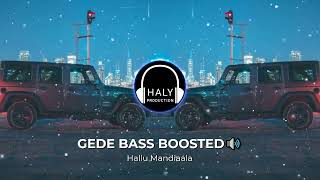 Gede  M Thar Bhi lera yaar bhi lera Hallu Mandiaala New Song Bass Boosted Haryanvi song 2024 [upl. by Naitsabas]