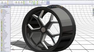 SolidWorks Tutorial 20 Rim [upl. by Hael647]