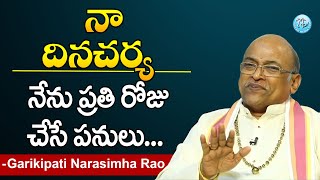 Sri Garikapati Narasimha Rao Life Style  Garikapati Narasimha Rao about her Daily Routine  iDream [upl. by Ahsaekal]