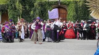 Monday Parade Part 2 Lincoln Castle  Asylum Steampunk Festival 2023 [upl. by Wadesworth]