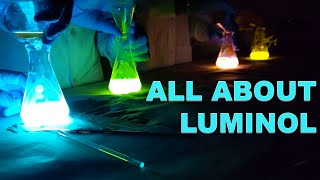 How Luminol Works Chemiluminescence [upl. by Enalb]