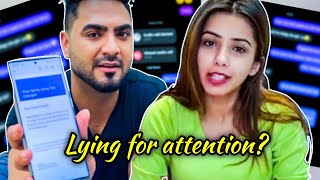 SNEHA SACHDEVA amp PARAS THAKRAL FIGHT THEY NEED TO STOP DOING THIS ON INTERNET [upl. by Far960]