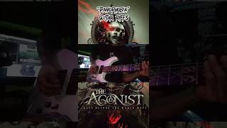 The Agonist  Panophobia Guitar Cover metal metalcore guitar cover band shorts video [upl. by Arytahs926]