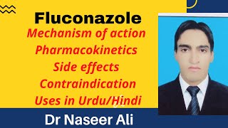 Fluconazole in UrduHindi Lec 04Pharmacologymedicine ChemotherpyAntifungal [upl. by Bluefield]