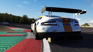 Assetto Corsa Mods  Classic GT Racing  ASTON MARTIN DBR9 Takes on ZOLDER [upl. by Mw]