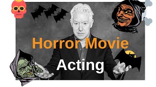 Acting Audition Tips How to act in a horror movie [upl. by Shererd]