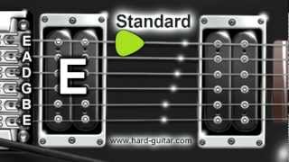 Best Online Guitar Tuner  E Standard Tuning E A D G B E [upl. by Enitsirt]