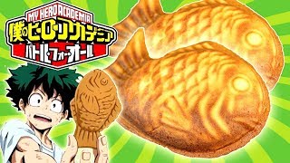 TAIYAKI de Boku NO Hero o My Hero Academia Pastel Japonés en forma de PEZ [upl. by Admama]