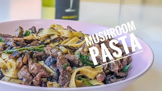 Roasted Garlic Mushroom Pasta [upl. by Airehc816]