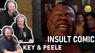 Key amp Peele  Insult Comic REACTION  OFFICE BLOKES REACT [upl. by Aihsik753]