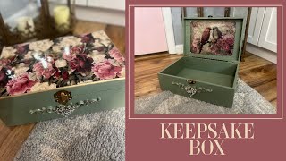 Keepsake Box  Dazzling Box for Memories [upl. by Alverta21]