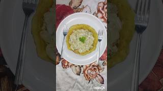 viralshortyoutubeshort breakfast ideashow to make white sauce macaroni bowl recipe 😋 [upl. by Pyle582]