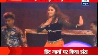 Salman Madhuri and Btown celebs give performance in controversial Saifai [upl. by Ahsatel964]