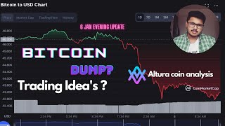 Bitcoin Dump  Altura Investment plan  Altcoin season  Crypto Kanishk  क्रिप्टो कनिष्क [upl. by Moreland]