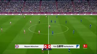 FC Bayern vs Hoffenheim  Highlights  Bundesliga 2324  PES 21 [upl. by Egor]