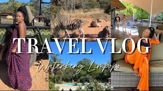 TRAVEL VLOG  LIMPOPO  WATERBERG GAME PARK  HIKING  SAFARI amp MORE [upl. by Fauver17]