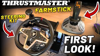 MAKE FS22 IMMERSIVE WITH TRUSTMASTER SIMTASK FARMSTICK STEERING KIT amp T248 Sponsored [upl. by Esnahc]