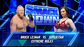 🔴 Live  Brock Lesnar Vs Female Wrestler Wwe 2k24 live wwe2k24 shortlive shorts livestream [upl. by Nahseez]