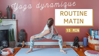 15 minutes Yoga du matin  dévérouillage matinal tous niveaux [upl. by Alimac424]