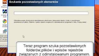 Jak całkowicie usunąć program folderyrejestrypliki programu [upl. by Opiuuk893]