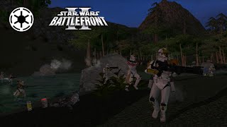 Star Wars Battlefront II 2005 Mods  Clone Wars Extended  Eriadu  Republic [upl. by Bartholomeo36]