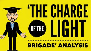 Alfred Lord Tennysons The Charge of the Light Brigade Mr Bruff Analysis [upl. by Wellington]