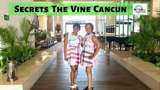 Secrets the Vine All Inclusive Cancun Suite Tour [upl. by Guss]