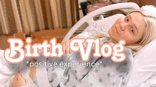 BIRTH VLOG  Welcoming Our 3rd Baby positive fast labour [upl. by Uok947]