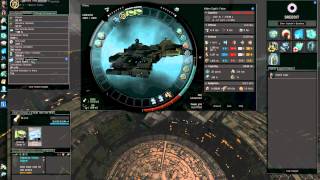 Eve Online Carrier Jumping Basic [upl. by Inatirb]