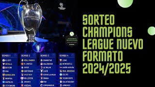 Episodio 206 SORTEO Champions League Partidos y nuevo formato [upl. by Annoyt215]