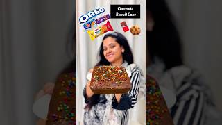 shorts Chocolate Oreo Cake🍫🍪cake selinesrecipes oreocake [upl. by Orrin]