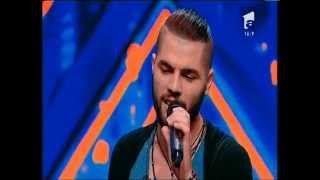 3 Doors Down – quotHere without youquot Interpretarea lui Alexandru Florea la X Factor [upl. by Anerb]