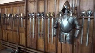 Edinburgh Castle  Great Hall Weapons and armoury [upl. by Varion]