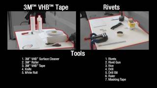 3M™ VHB™ Tape  Speed of attachment Demonstration [upl. by Arit537]