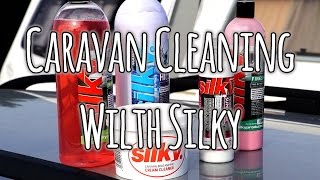 Caravan cleaning with Silky [upl. by Rawna]