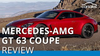 2023 MercedesAMG GT Coupe Review  New Stuttgart supercar aims directly at its crosstown rival [upl. by Ettesyl]