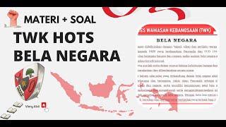 MATERI DAN SOAL TWK BELA NEGARA  TWK CPNS 2024 [upl. by Wit]