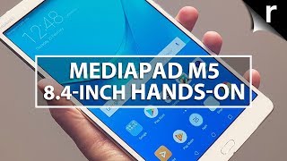 Huawei MediaPad M5 84inch Handson Review [upl. by Nutsud]