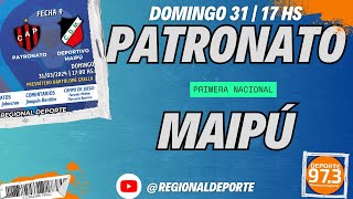 Patronato vs Maipú  Primera Nacional  Fecha 9 [upl. by Shlomo386]