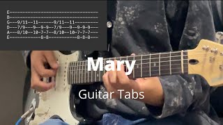 Mary by Alex G  Guitar Tabs [upl. by Suiravad520]