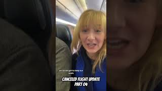 Canceled Flight Update travelvlog canceledflight flightdelay flightcancelled storytime travel [upl. by Darice]