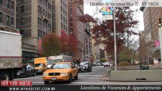 Upper West Side New York  Visite guidée dune location de vacances T2 West End Avenue [upl. by Doi]