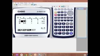 simplex method with calculator [upl. by Aidil]