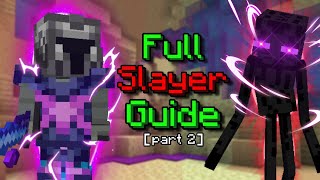 Full Enderman Slayer Guide  Slayer Guide Part 2  Hypixel Skyblock [upl. by Otilopih562]