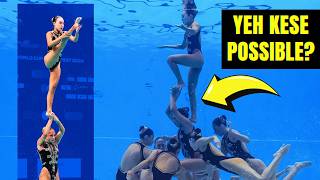 Artistic Swimming आखिर है क्या  swimming olympic2024 facts [upl. by Akenal478]