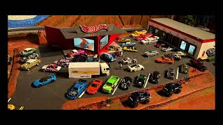 2024 Hot Wheels Team Transport LIBERTY WALK unboxed in Fishy Fredville and Oasis in the Sky [upl. by Lusar801]