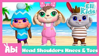 Head Shoulders Knees And Toes  Eli Kids Songs amp Nursery Rhymes [upl. by Brandyn]